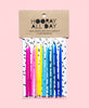 100% Beeswax Hand-Dipped Birthday Candles