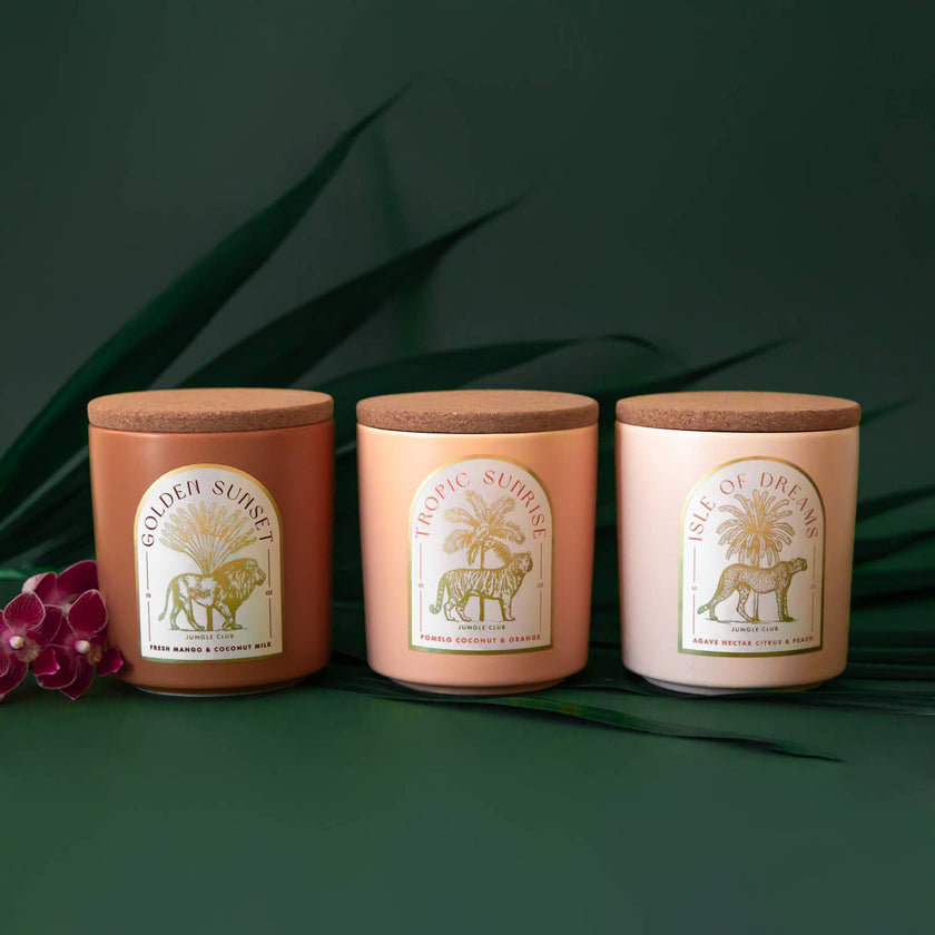Tropic Sunrise Candle | Pomelo, Coconut, & Orange
