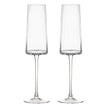 Set of 2 Empire Clear Champagne Flutes