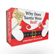 Why Does Santa Wear Red? Christmas Trivia Game by Adams Media