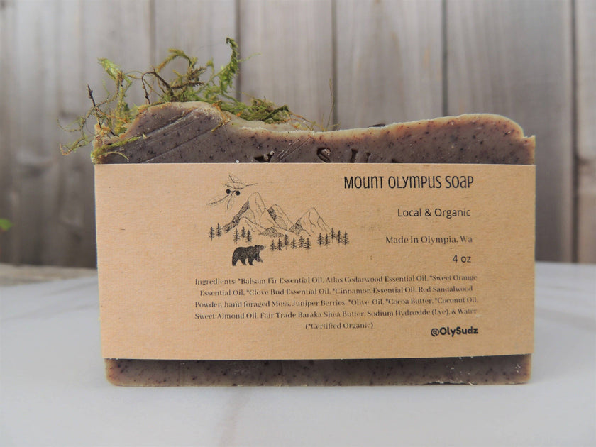 Mount Olympus Soap | Balsam Fir Atlas Cedarwood Clove Soap