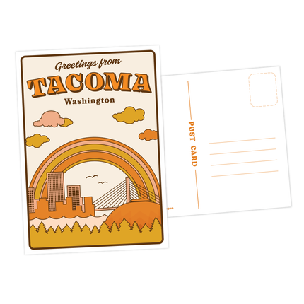 Greetings from Tacoma Postcard