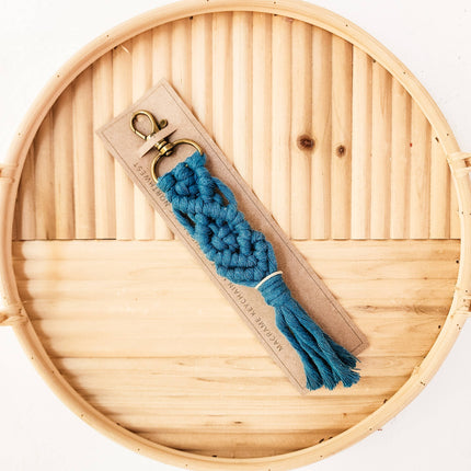 Macrame Keychains  (Various Colors)
