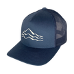 Simple Mountains Curved Bill Trucker Cap