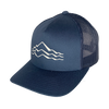 Simple Mountains Curved Bill Trucker Cap