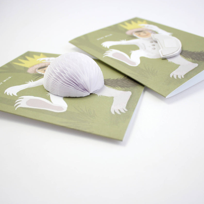Pop-up Stay Wild Birthday Card