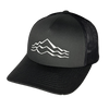 Simple Mountains Curved Bill Trucker Cap