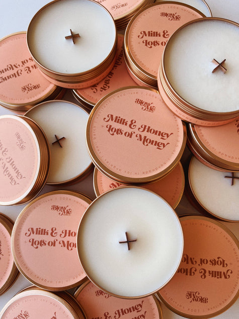 Milk & Honey Lil Flicker Candle
