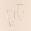 Galaxy Triangle/Sterling Silver Earrings