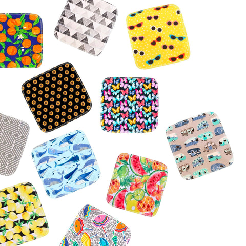Reusable Paper Towels--Surprise Prints (Pack of 6)