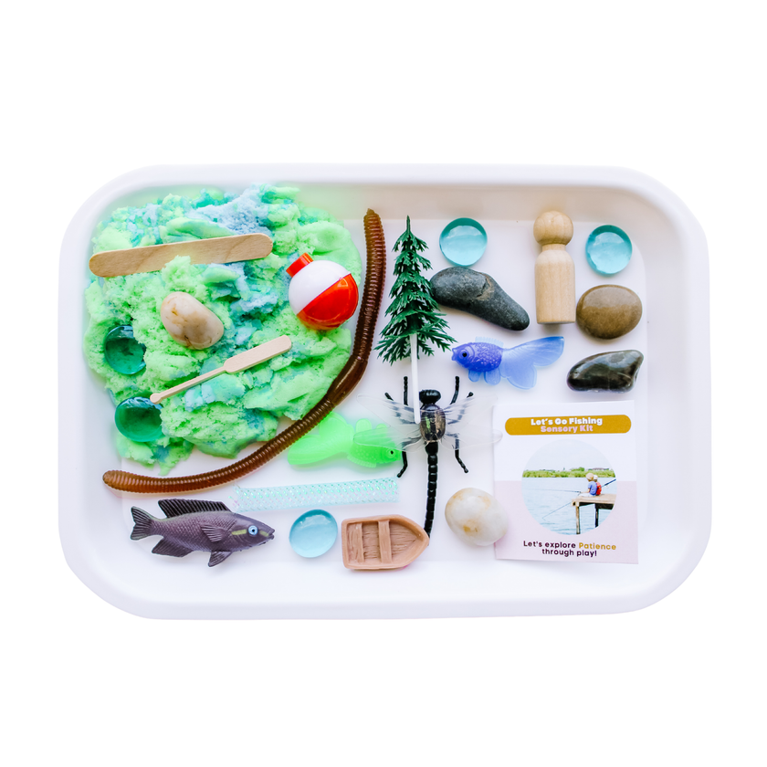 Children's Fishing Sensory Kit