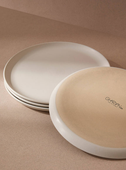 Stoneware Flat Salad/Dinner Plate