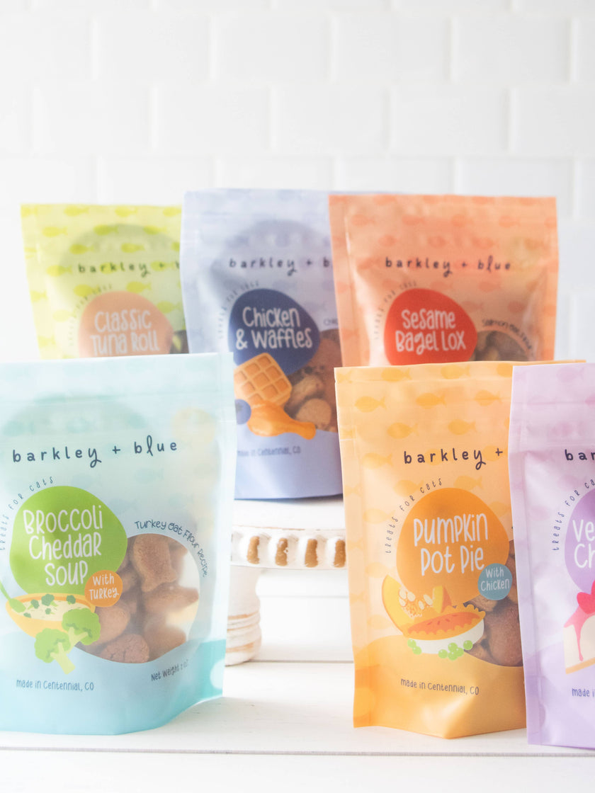 Broccoli Cheddar Soup Cat Treats