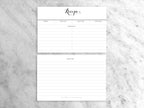 Farmhouse Recipe Cards - Box of 150