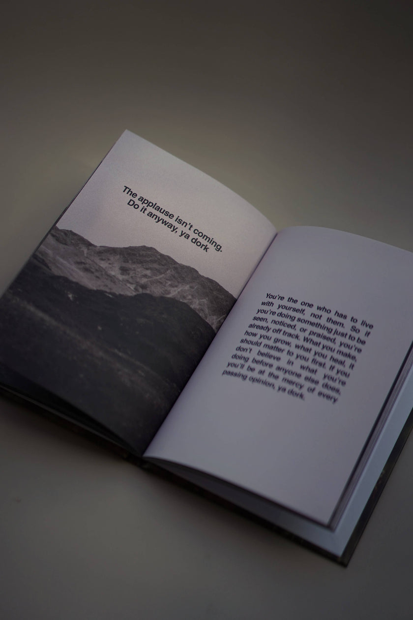 'Tough Love. Tough Shit. A Field Guide For Getting Over Yourself'