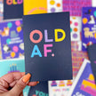 Happy Birthday 'Old AF' Card