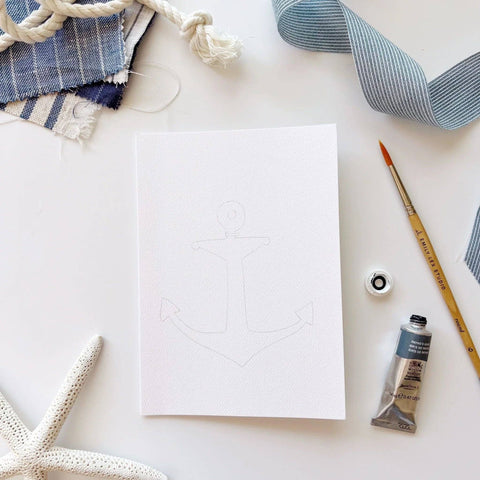 Seaside paintable watercolor notecard set - image 3