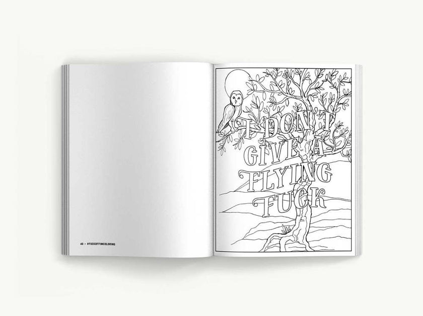 Fuck Off, I'm Coloring