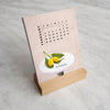 2025 Desk Calendar, Les Fruits