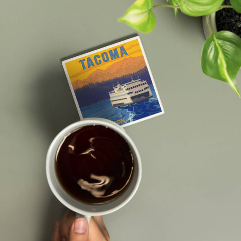 Tacoma Ceramic Coaster - image 2