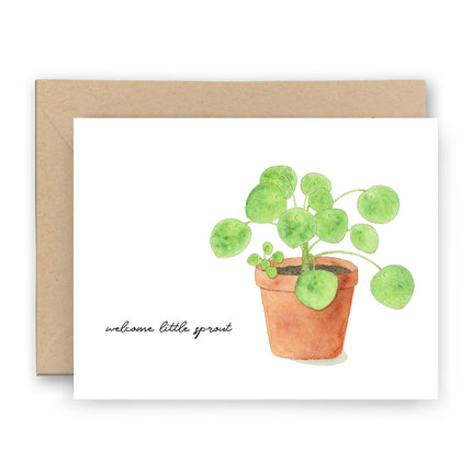 Welcome Little Sprout Card
