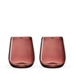 Rosado Recycled Stemless Wine Glass Set of 2