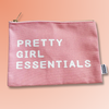 Pretty Girl Essentials Canvas Pouch