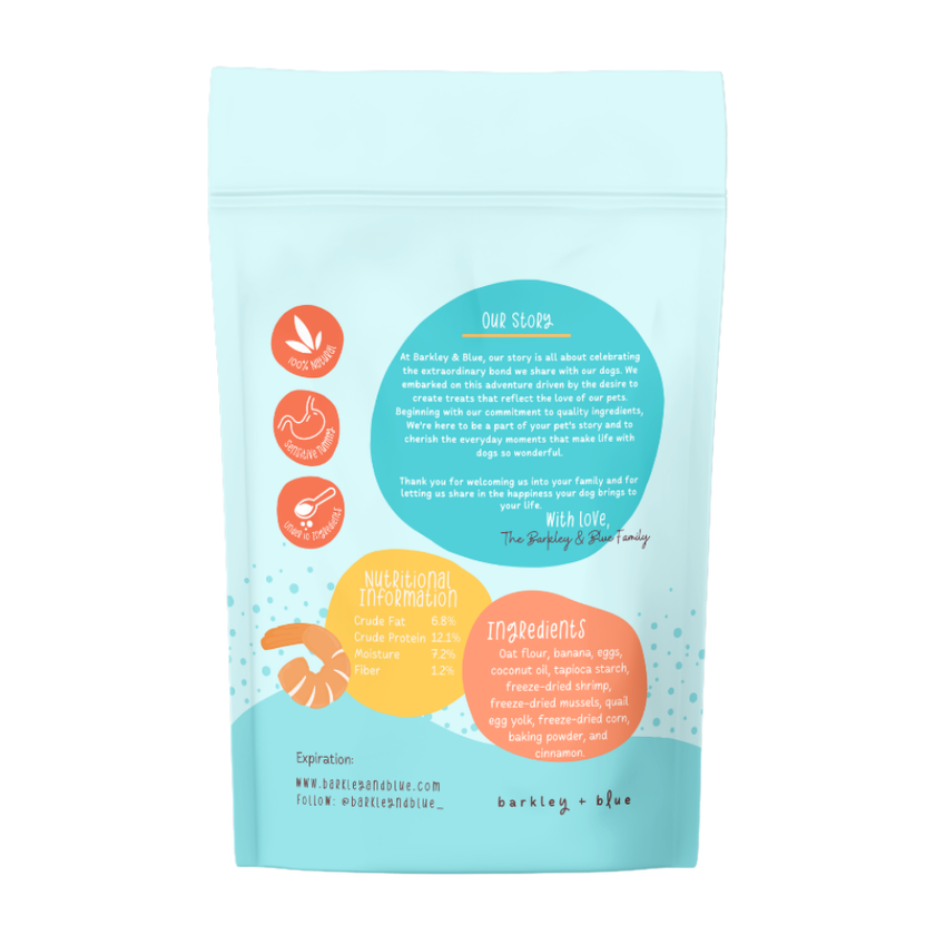 Coastal Seafood Boil Dog Treats