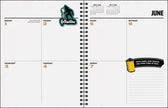 Paranormal Parks 12-Month 2026 Monthly/Weekly Planner Calendar by Sam  Larson