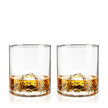 Pacific Northwest Mountain Themed Crystal Tumblers Set of 2
