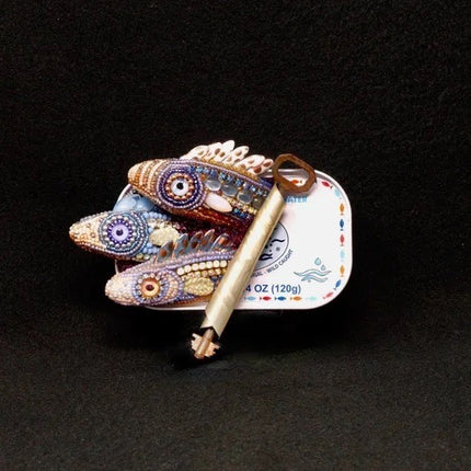 Icy Dabs Tinned Fish Sculpture