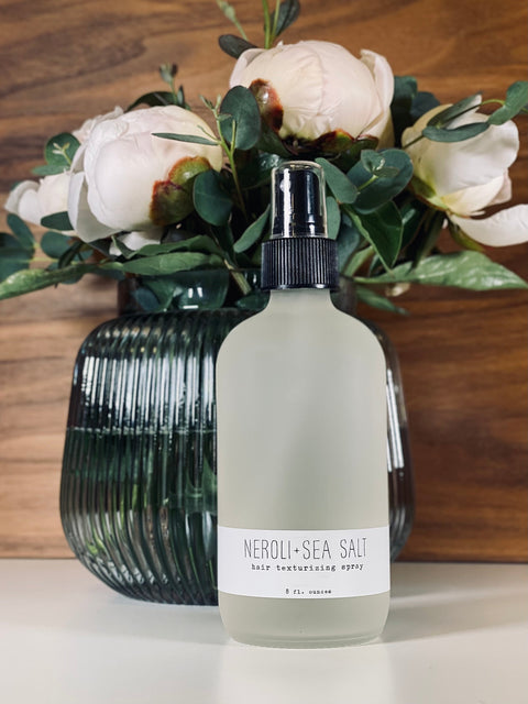 Neroli + Sea Salt Hair Texturizing Spray by handmade. la conner