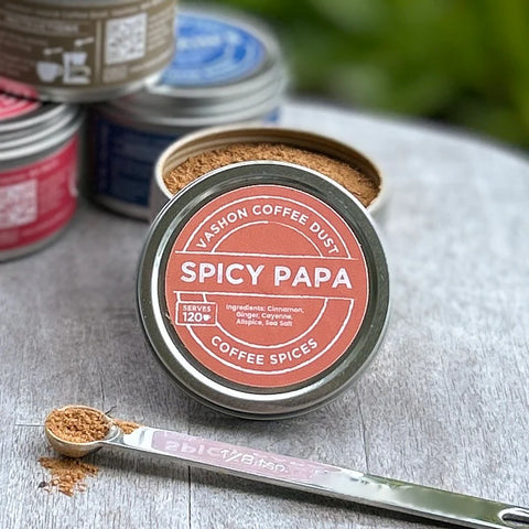 Spicy Papa Coffee Spice Tin (120 servings)
