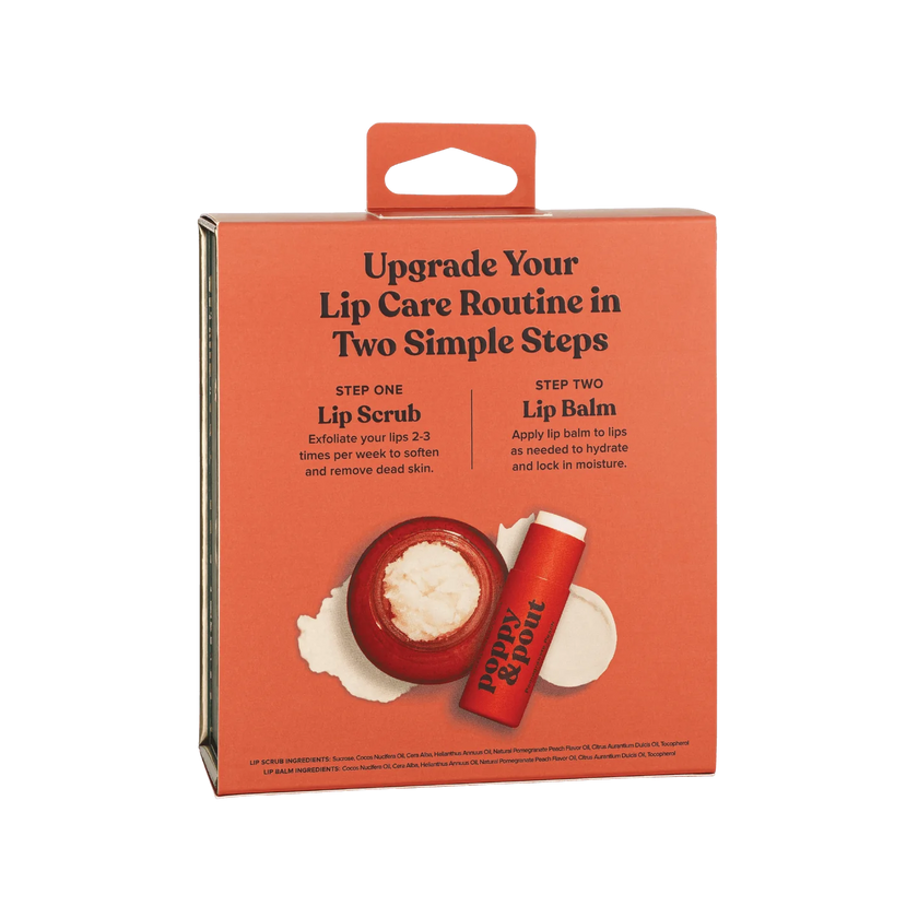 Lip Care Duo - Pomegranate Peach