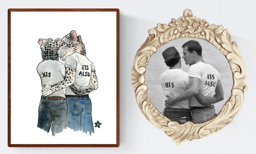 Never Change Your Spots Art Print