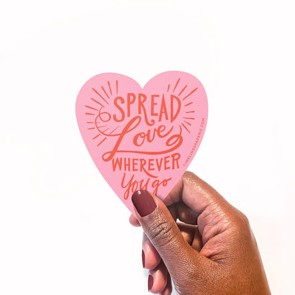 Spread Love Vinyl Sticker