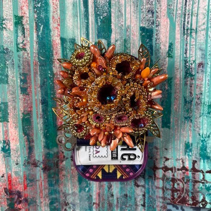 Sunkist Coral Tinned Fish Sculpture