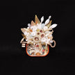 White Coral Tinned Fish Sculpture
