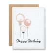 Happy birthday {pink balloons} - Seed Greeting Card