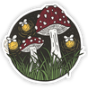 Midnight Mushrooms Vinyl Sticker