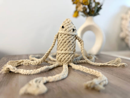 Squid Lady Rope Dog Toy