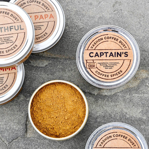 Captain's Coffee Spice Tin (120 servings)
