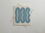 Colbalt Dali - 2pk Swedish Dishcloth