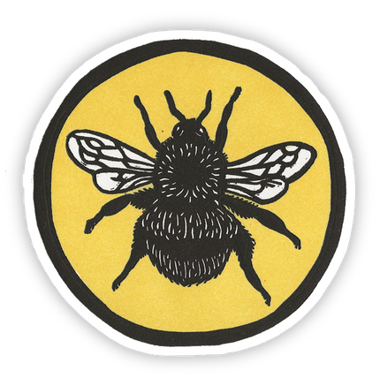 Bumble Bee Vinyl Sticker