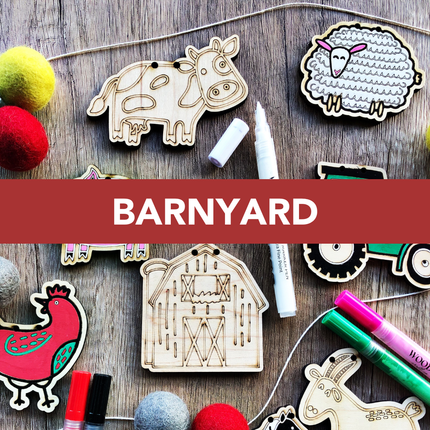 DIY Craft Kit - Barnyard Garland