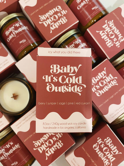 Baby It’s Cold Outside Candle