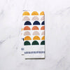 Geo Boho Crescent Dish Towel