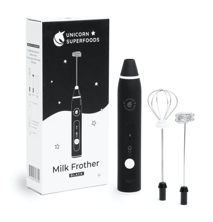 Handheld Milk Frother - Black