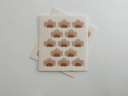 Burnt Sunrise - 2pk Swedish Dishcloth