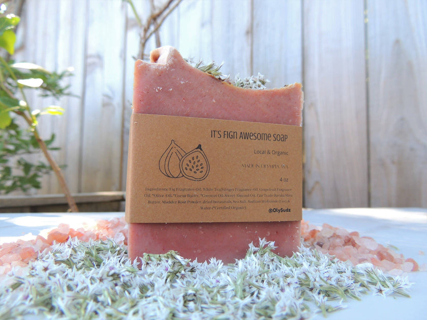 It's Fign Awesome Soap | White Tea Ginger Grapefruit Soap